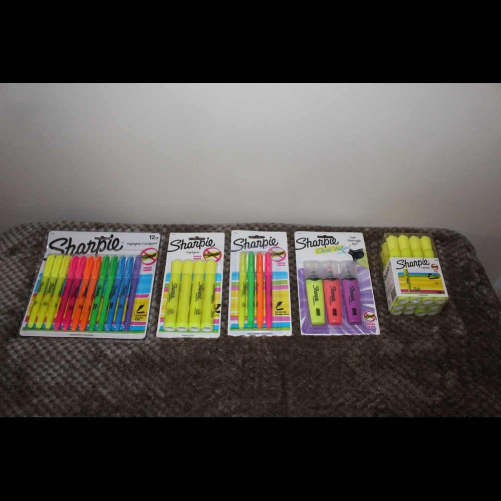 Sharpie highlighter bundle pack